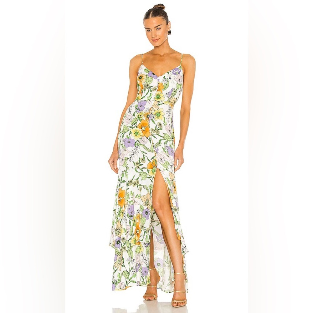 AFRM Nella Print Sleeveless Dress; size medium in vintage floral